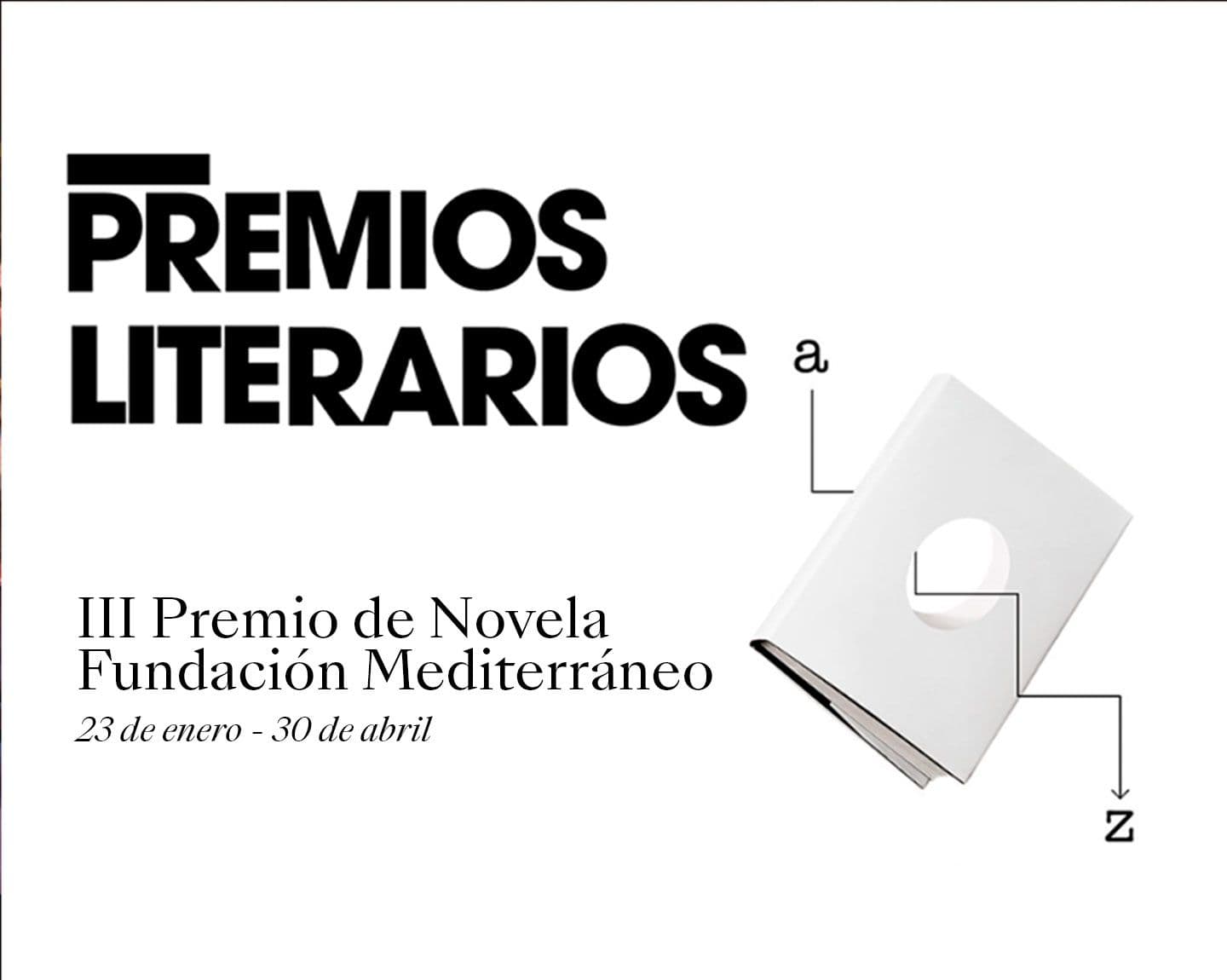 III Premio de Novela Fundación Mediterráneo