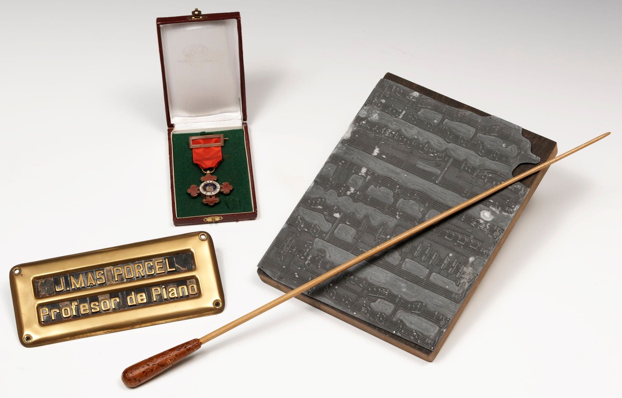 Materiales de trabajo de Jaume Mas Porcel