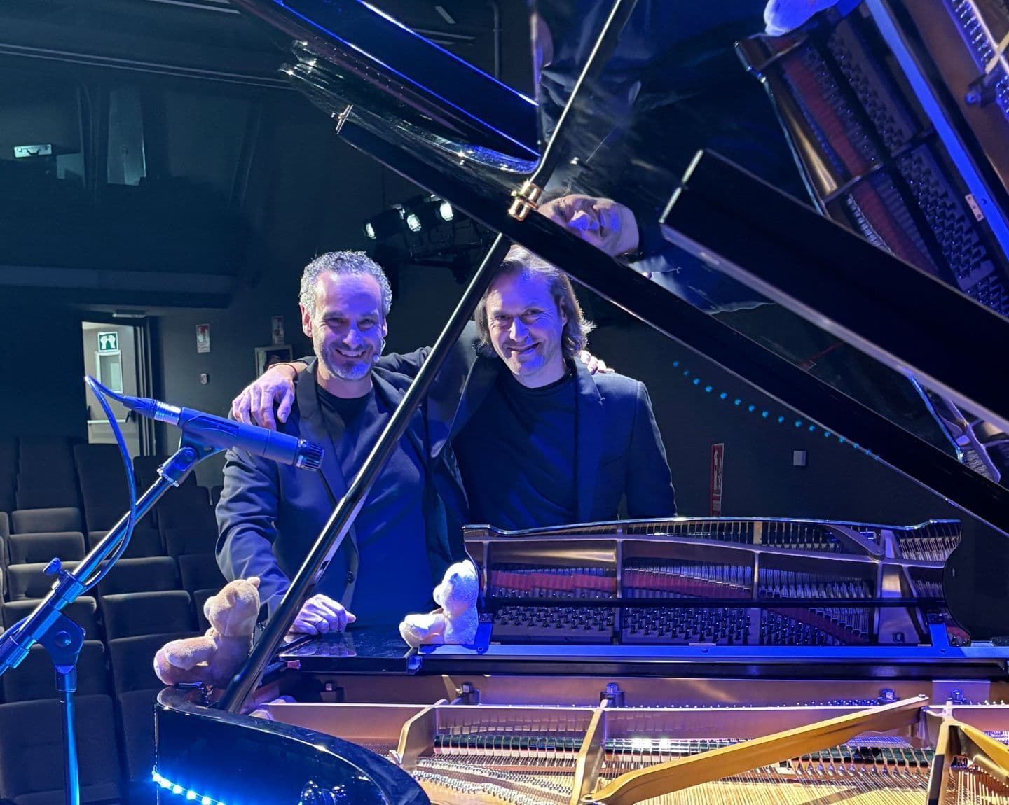 El contador de historias. En Fundación Mediterráneo