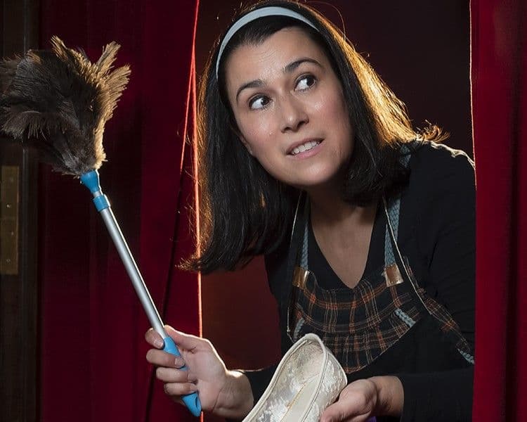 Foto de La Cenicienta, con Eva Mataix.