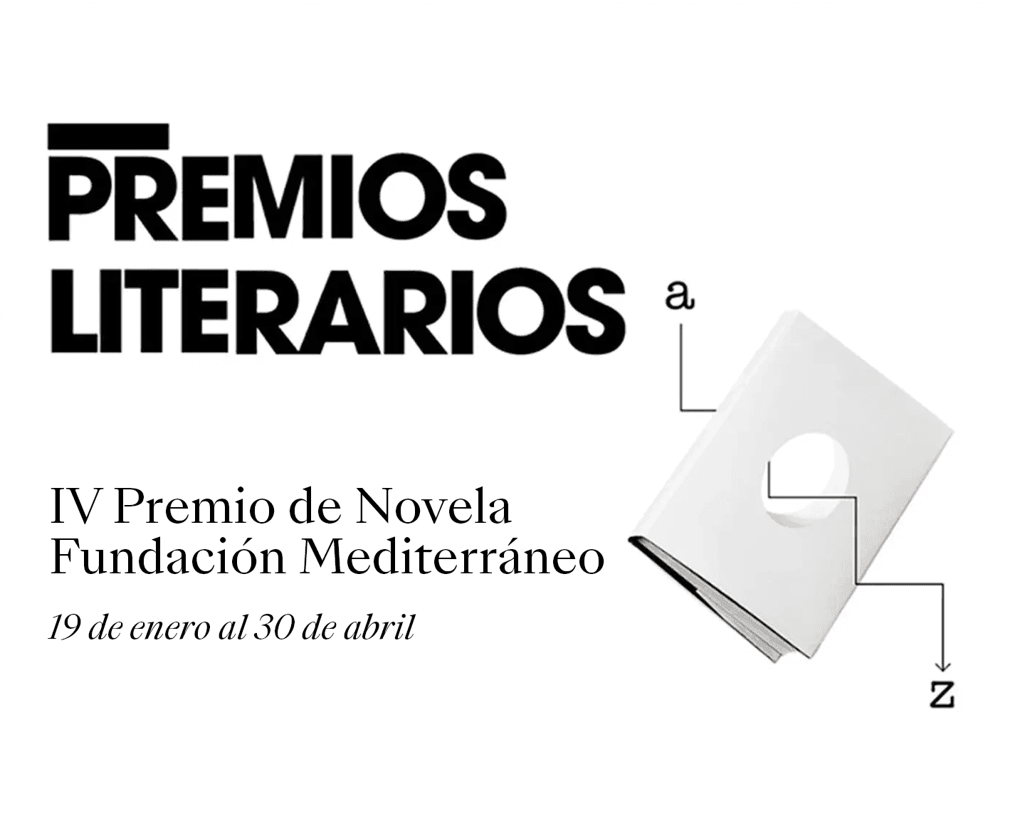 IV Premio de Novela Fundación Mediterráneo